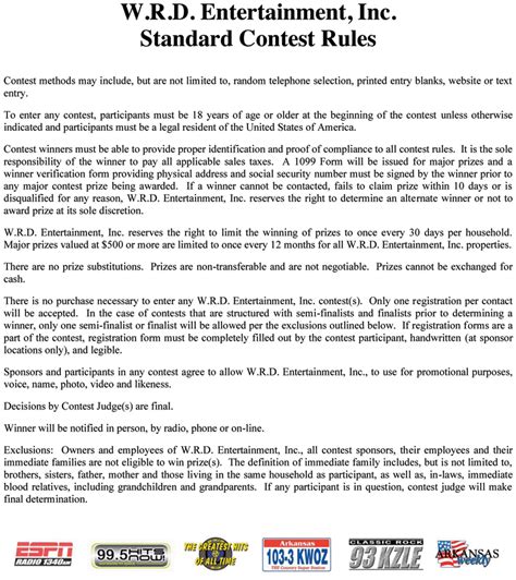 contest rules template|Contest Rules Template .